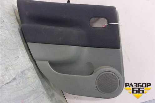 Обшивка двери задней левой под электрику (8200793798) для Renault Scenic с 2003-2009г (Сценик)