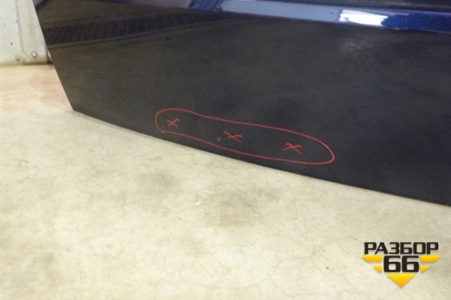 Дверь багажника без стекла (LR055919) для Land Rover Range Rover Sport с 2013-2022г (Спорт)