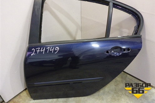 Дверь задняя левая (лифтбэк) (821010023R) для Renault Laguna-3 с 2009г (Лагуна)