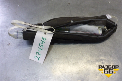 Подушка безопасности боковая шторка левая (лифтбэк) (985P10001R) для Renault Laguna-3 с 2009г (Лагуна)