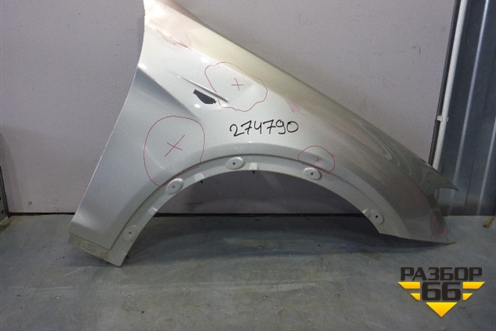 Крыло переднее правое (41357267324) для BMW X3 F25 с 2010-2017г (Х3 Ф25)