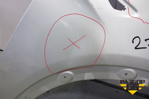 Крыло переднее правое (41357267324) для BMW X3 F25 с 2010-2017г (Х3 Ф25)