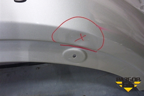 Крыло переднее правое (41357267324) для BMW X3 F25 с 2010-2017г (Х3 Ф25)