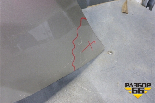 Крыло переднее правое (41357267324) для BMW X3 F25 с 2010-2017г (Х3 Ф25)