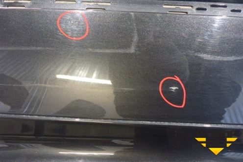 Бампер задний (после 2013г седан под парктроник) (51127331596) для BMW 5-серия F10/F11 с 2009-2016г