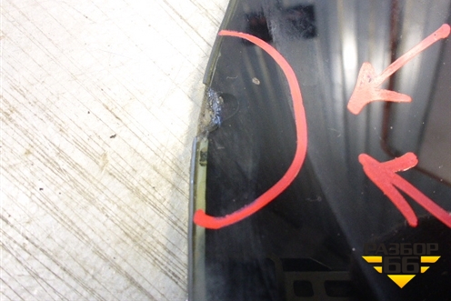 Стекло лобовое (2006г не под датчик дождя) для Volvo C30 с 2006г