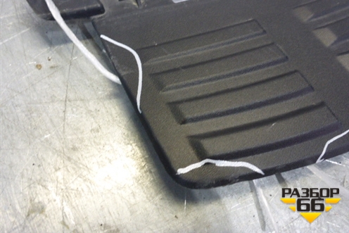 Накладка заднего бампера (5216260060) для Lexus GX-460 с 2009г (ГХ)