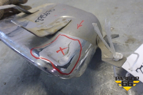 Насадка на глушитель (левая после 2013г) (31323968) для Volvo XC60 с 2008-2017г (ХС60)