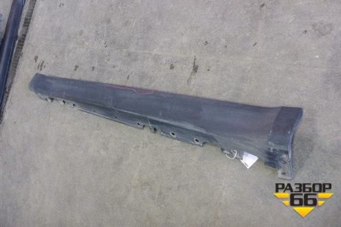 Накладка на порог наружная левая (51777176233) для BMW X6 E71 с 2008-2014г (Х6 Е71)