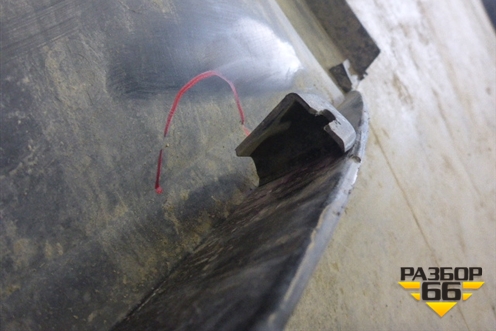 Накладка на порог наружная левая (51777176233) для BMW X6 E71 с 2008-2014г (Х6 Е71)