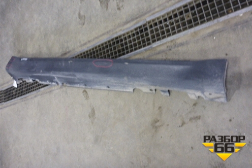 Накладка на порог наружная правая (51777176234) для BMW X6 E71 с 2008-2014г (Х6 Е71)