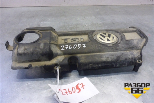 Накладка декоративная на двигатель (03C103925AM) для Volkswagen Golf V Plus с 2005-2014г (Гольф 5 Плюс)