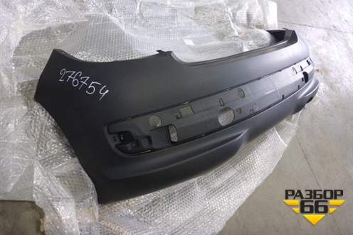 Бампер задний (новый 3х дверный кузов SPORT) для Peugeot 207 с 2006-2015г