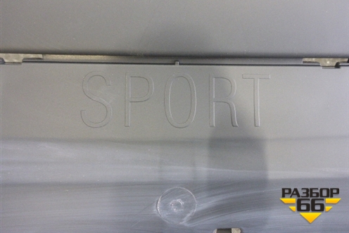 Бампер задний (новый 3х дверный кузов SPORT) для Peugeot 207 с 2006-2015г