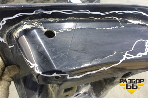 Дверь багажника без стекла верхняя (39983987) для Volvo XC90 с 2002-2015г (ХС90)