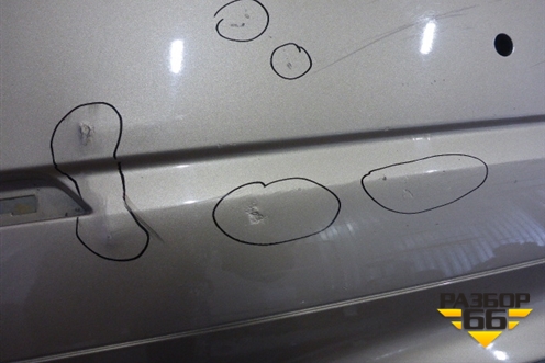 Бампер задний (до 2013г седан под парктроник и две трубы) (15857711) для BMW 5-серия F10/F11 с 2009-2016г