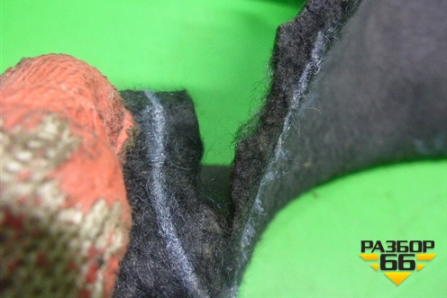 Обшивка багажника левая для Citroen C3 с 2002-2009г (С3)