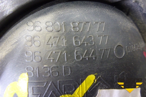 Ручка внутренняя двери задней правой (9647164377) для Citroen C3 с 2002-2009г (С3)