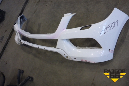 Бампер передний (без юбки под парктроник и омыватели) (A1668800940) для Mercedes Benz ML-Klass W166 c 2011г (МЛ)