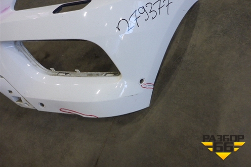 Бампер передний (без юбки под парктроник и омыватели) (A1668800940) для Mercedes Benz ML-Klass W166 c 2011г (МЛ)