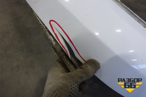 Бампер передний (без юбки под парктроник и омыватели) (A1668800940) для Mercedes Benz ML-Klass W166 c 2011г (МЛ)