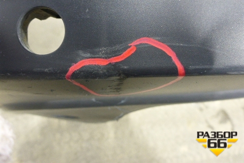 Бампер задний (до 2018г под парктроник) (CK5217D781AA) для Land Rover Range Rover 4 с 2013-2022г (Вог)