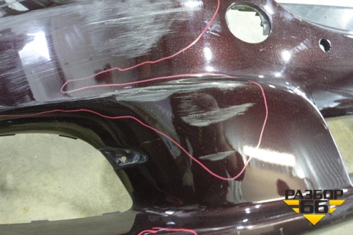 Бампер передний (под парктроник и омыватели) (AW9317C831BB) для Jaguar XJ с 2010г