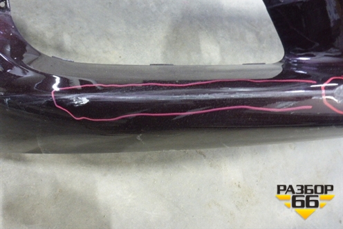 Бампер передний (под парктроник и омыватели) (AW9317C831BB) для Jaguar XJ с 2010г