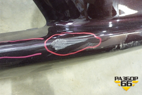 Бампер передний (под парктроник и омыватели) (AW9317C831BB) для Jaguar XJ с 2010г