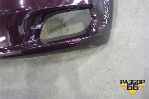 Бампер передний (под парктроник и омыватели) (AW9317C831BB) для Jaguar XJ с 2010г