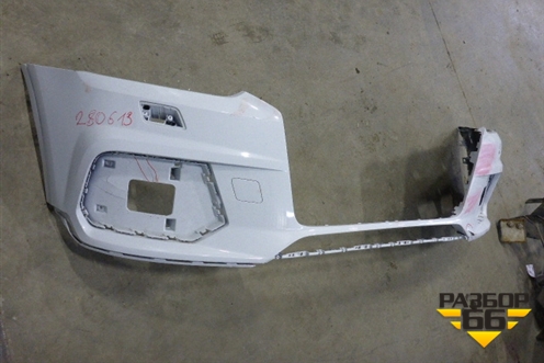 Бампер передний (без юбки после 2014г под омыватели) (8U807437AD) для Audi Q3 с 2011-2018г (Ку 3)