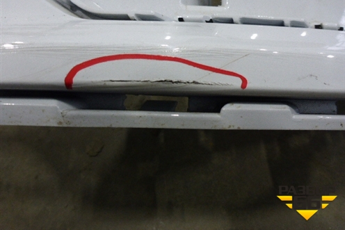 Бампер передний (без юбки после 2014г под омыватели) (8U807437AD) для Audi Q3 с 2011-2018г (Ку 3)