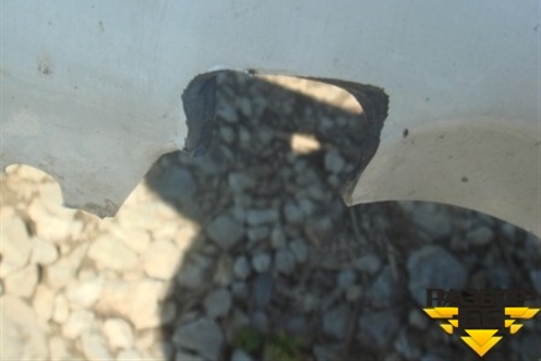 Бампер задний (до 2017г под парктроник) (5215960500) для Toyota Land Cruiser Prado(150) с 2009г (Ленд Крузер Прадо)