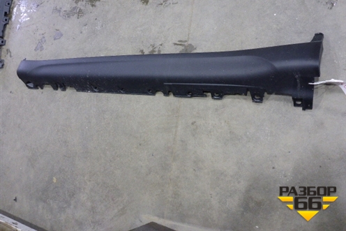 Накладка на порог наружная левая (51777319853) для BMW X5 F15 с 2013г (Х5 Ф15)