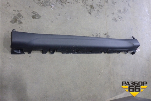 Накладка на порог наружная левая (51777319853) для BMW X5 F15 с 2013г (Х5 Ф15)