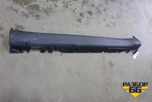 Накладка на порог наружная левая (51777319853) для BMW X5 F15 с 2013г (Х5 Ф15)