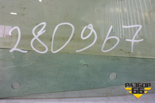 Стекло двери передней правой (3х дверный кузов новое 2009г) (9202L0) для Peugeot 207 с 2006-2015г