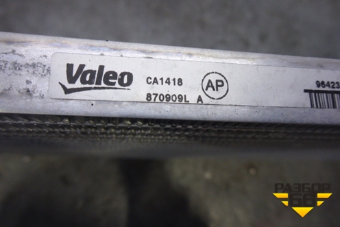 Радиатор кондиционера (новый) (870909L) для Peugeot 406 с 1999-2004г