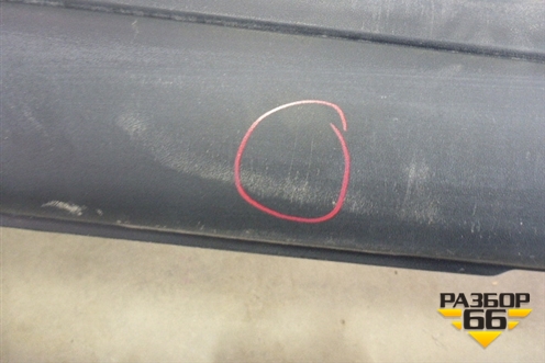 Бампер задний (после 2012г) (7E0807417A) для Volkswagen Transporter T5 с 2003-2015г (Транспортер Т5)