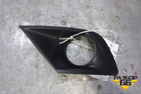 Накладка ПТФ правая (новая) (7452ZX) для Peugeot 207 с 2006-2015г