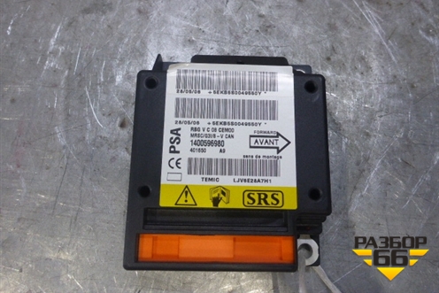 Блок управления AIR BAG для Peugeot 207 с 2006-2015г