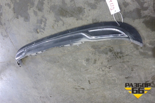 Накладка заднего бампера (под парктроник) (A2058851138) для Mercedes Benz E-Klass C207 (купе) с 2009г (Е Купе)