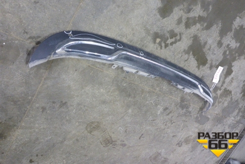 Накладка заднего бампера (под парктроник) (A2058851138) для Mercedes Benz E-Klass C207 (купе) с 2009г (Е Купе)