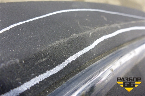 Накладка заднего бампера (под парктроник) (A2058851138) для Mercedes Benz E-Klass C207 (купе) с 2009г (Е Купе)