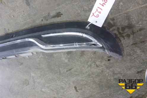 Накладка заднего бампера (под парктроник) (A2058851138) для Mercedes Benz E-Klass C207 (купе) с 2009г (Е Купе)