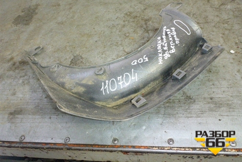 Накладка двери багажника верхняя правая (7680342040) для Toyota Rav-4 с 2006-2013г (Рав 4)