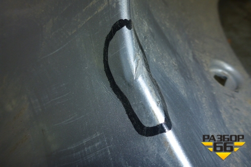 Накладка двери багажника верхняя правая (7680342040) для Toyota Rav-4 с 2006-2013г (Рав 4)