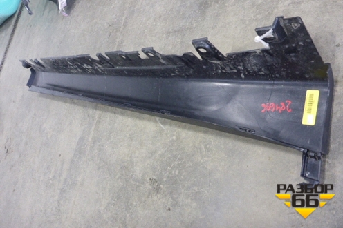 Накладка на порог наружная левая (новая) (51177294375) для BMW X5 F15 с 2013г (Х5 Ф15)