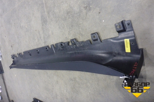 Накладка на порог наружная левая (новая) (51777319853) для BMW X5 F15 с 2013г (Х5 Ф15)