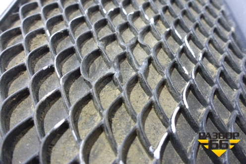 Накладка заднего бампера (AMG) (A1668850753) для Mercedes Benz ML-Klass W166 c 2011г (МЛ)